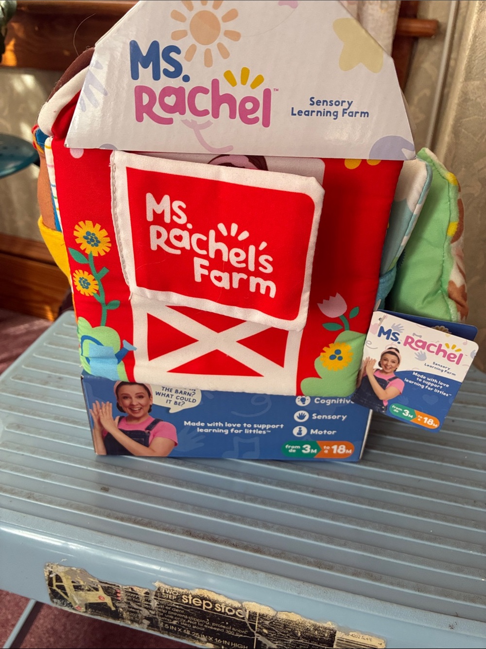 Rachel's Farm Sensory Learning Toy - Red
